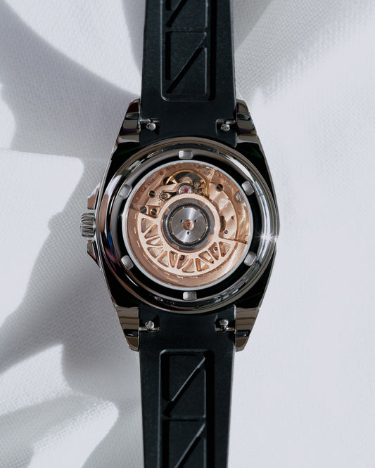 Valérarch Serenity 39 Black FKM Rubber Strap